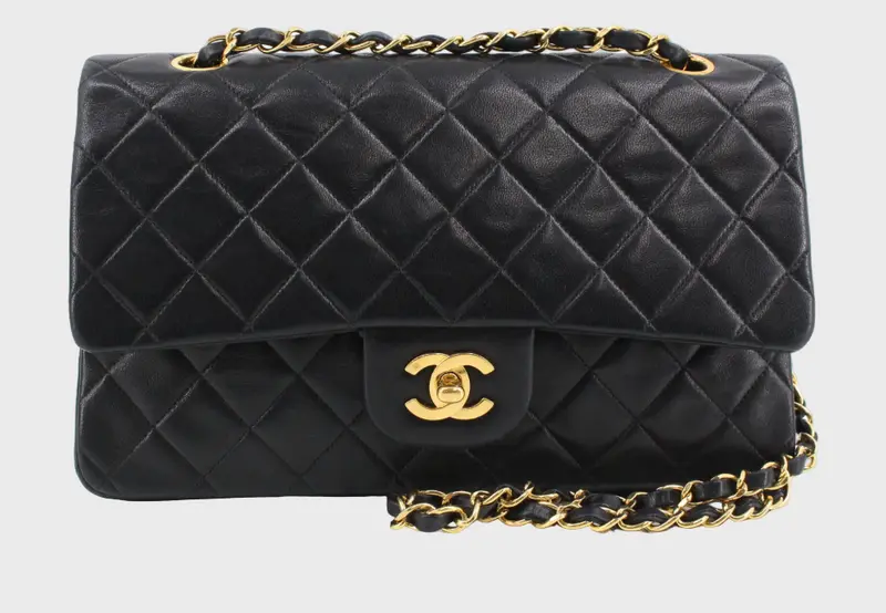 Chanel Timeless Doble flap 25 negro