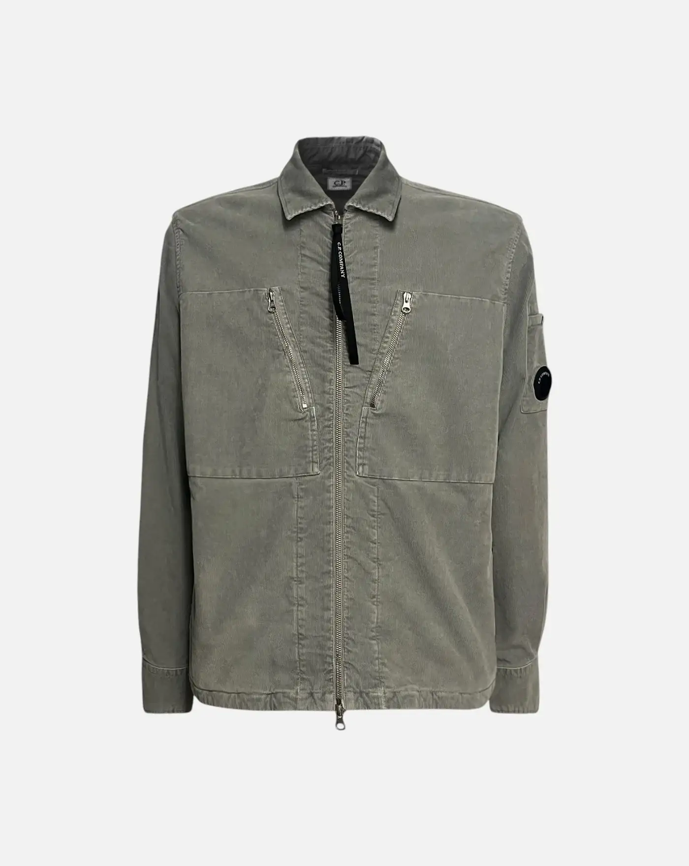 Chaqueta C.P. Company Corduroy Zipped Lens Overshirt