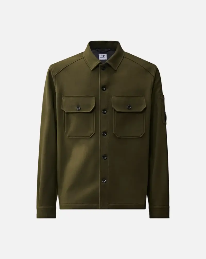 Chaqueta C.P. Company Overshirt In Felted Wool