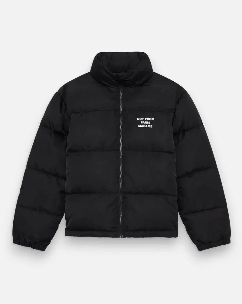 Chaqueta Drole de Monsieur Slogan Puffer Jacket