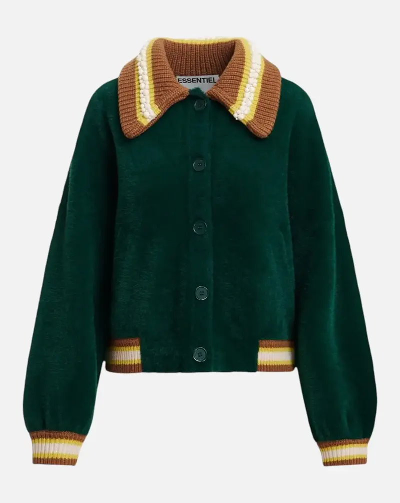 Chaqueta Essentiel Antwerp Kamore Knit Jacket With Collar