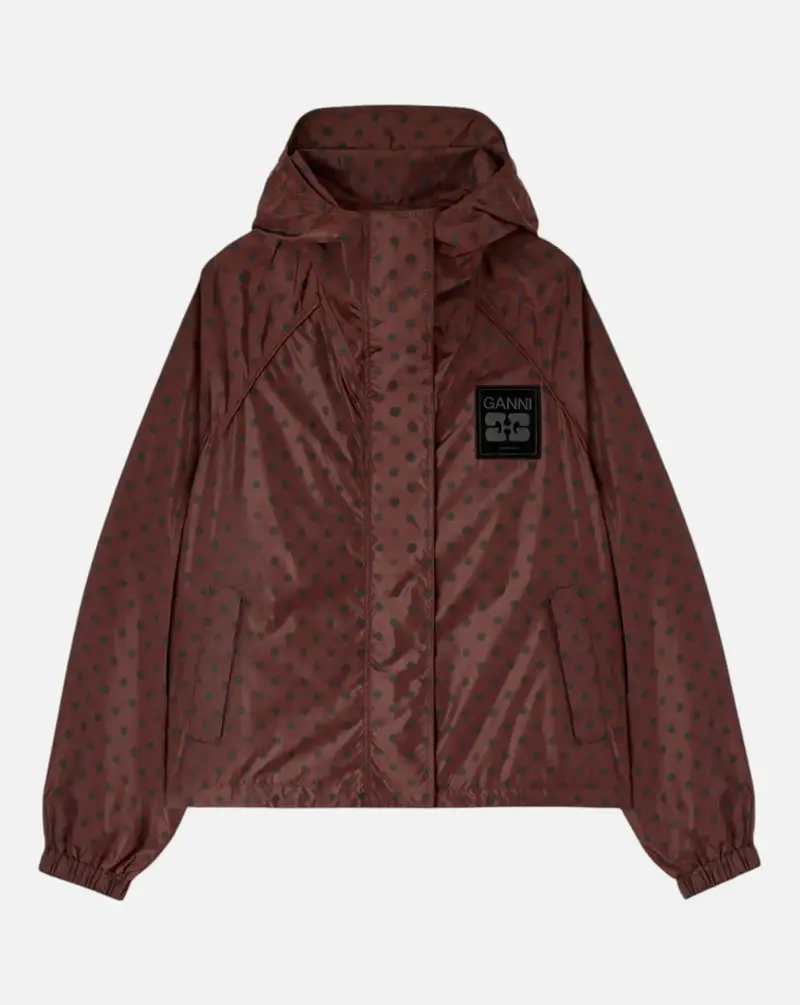 Chaqueta Ganni Printed Flyweight NylonJacket
