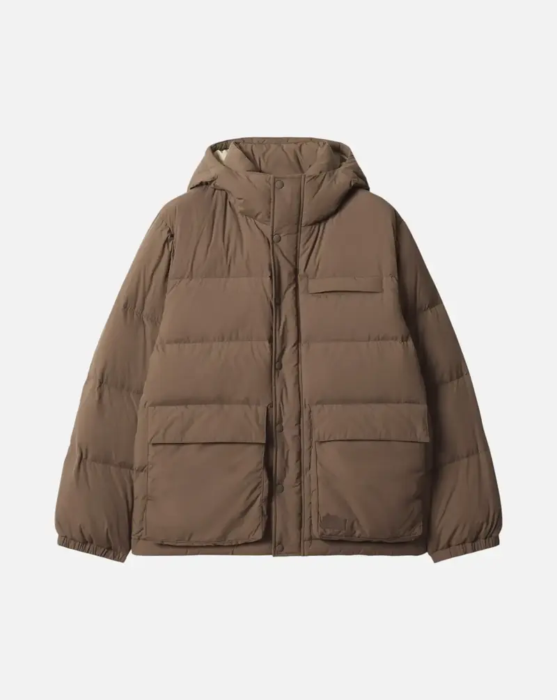 Chaqueta Maison Kitsune Hooded Quilted Puffer