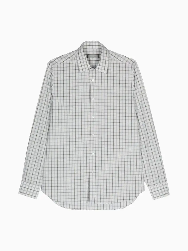 Check-pattern shirt