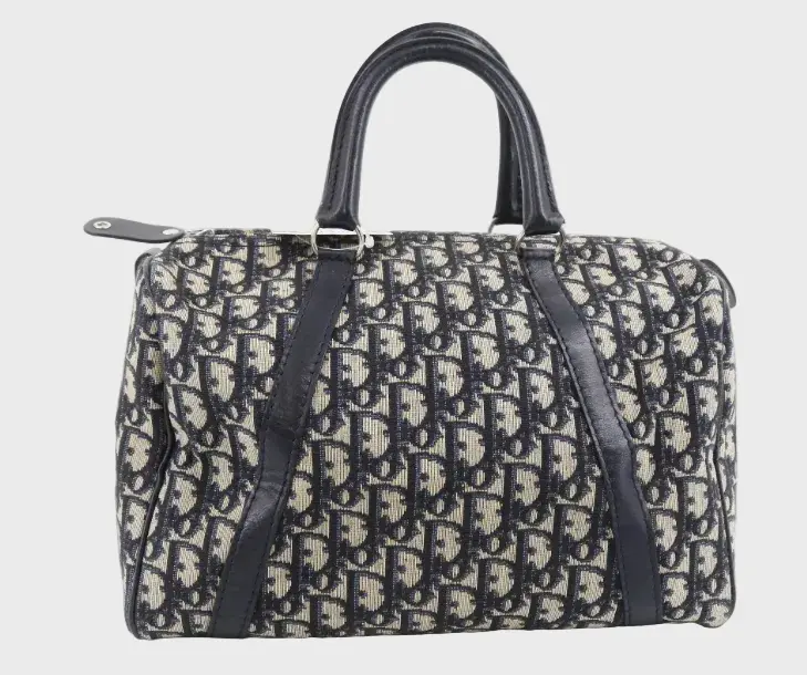 Christian Dior Trotter Bowling 30 Azul Marino