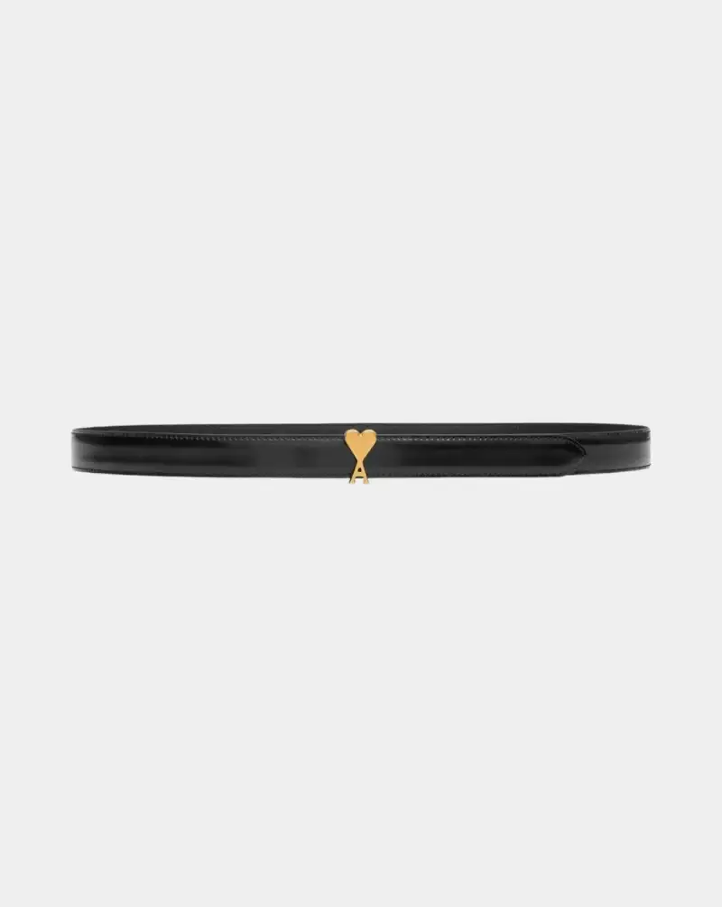 Cinturon Ami Paris Ami de Coeur Buckle Belt 25mm