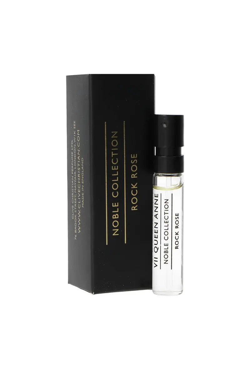 Clive Christian Noble COLECCIÓN ROCK ROSE 2ml 0.06 fl. onz. probador de perfume de muestra oficial