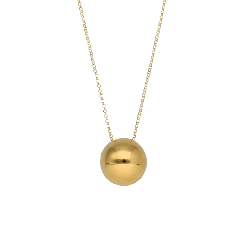 Colgante bola Oro