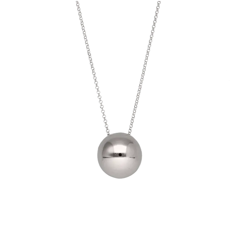 Colgante Bola plata de ley
