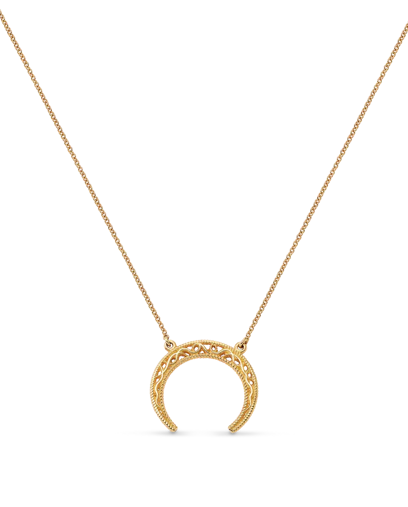 Colgante Media Luna, oro