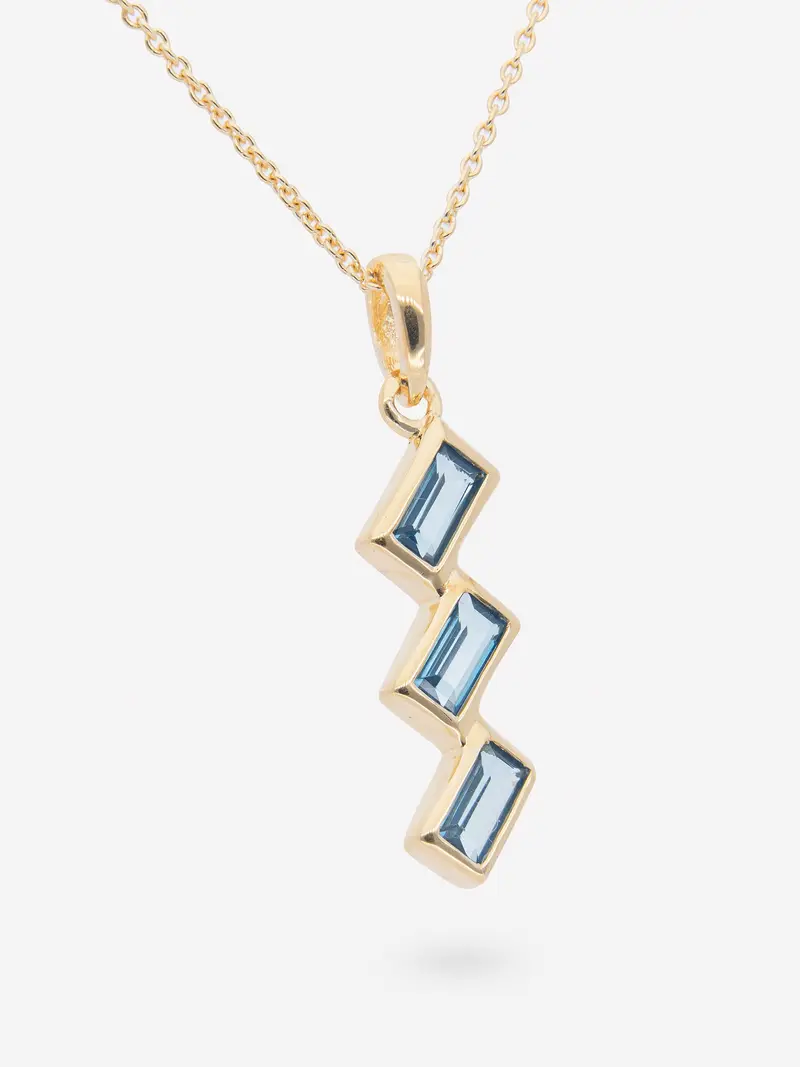 Colgante Orlena London Blue