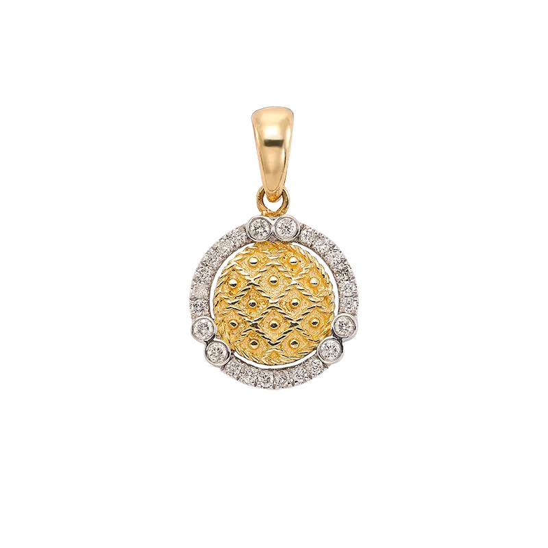 Colgante Petra diamantes, oro
