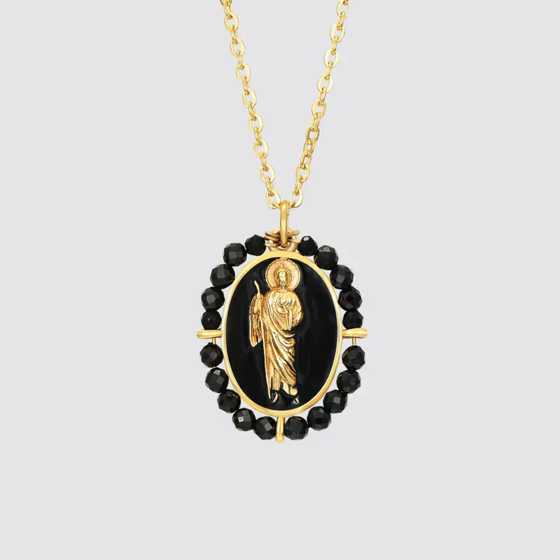 Colgante San Judas Ónix