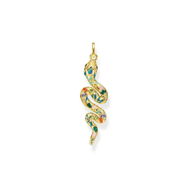 Colgante Serpiente Multicolor Thomas Sabo PE879-974-7