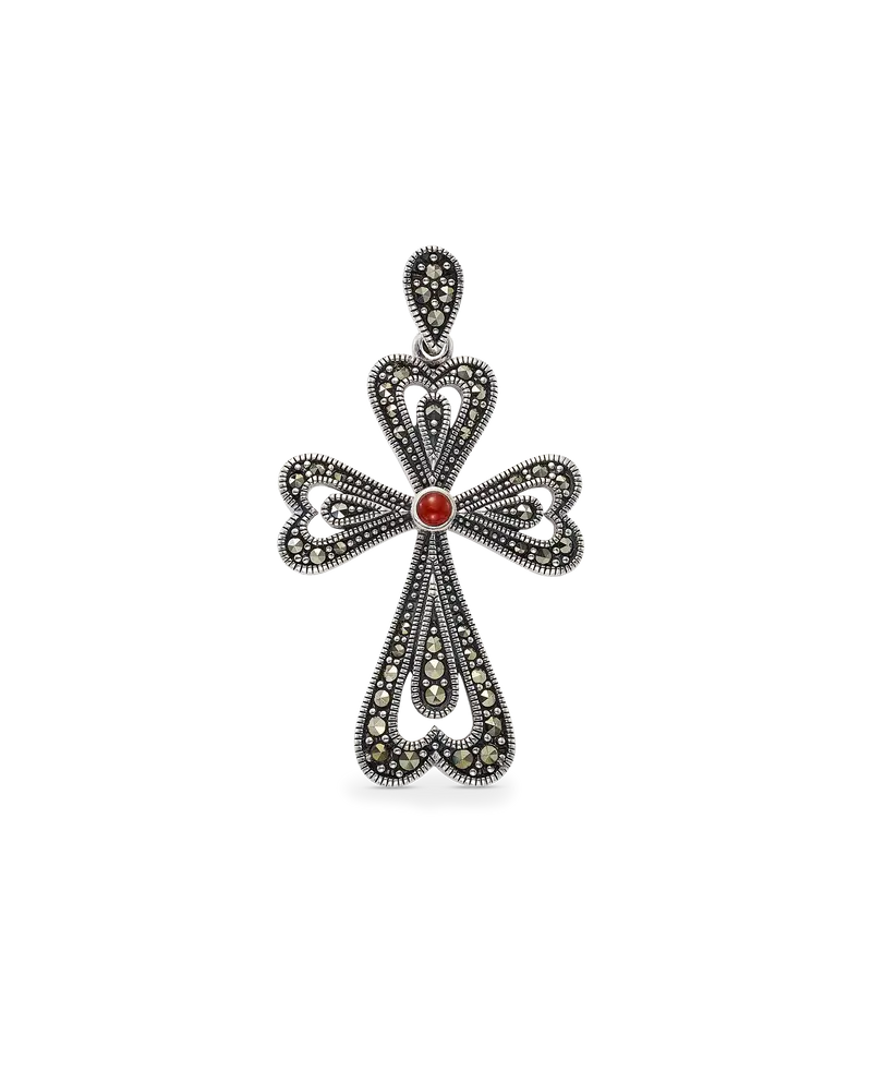 Colgante Tian Ágata, plata