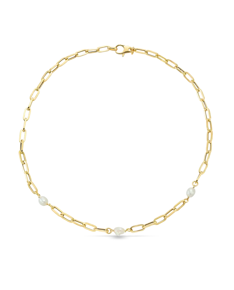 Collar Altea, plata dorada