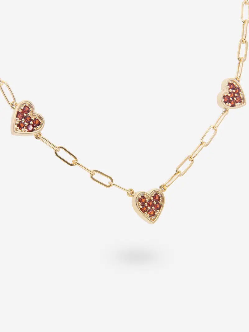 Collar Corazones