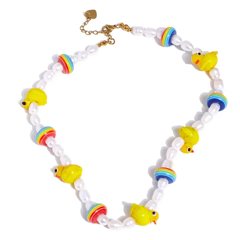 Collar de perlas naturales de agua dulce