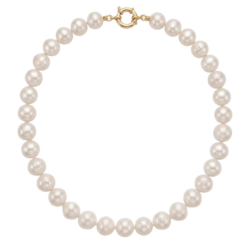 Collar de perlas redondas 13-14 mm AAA Charlotte