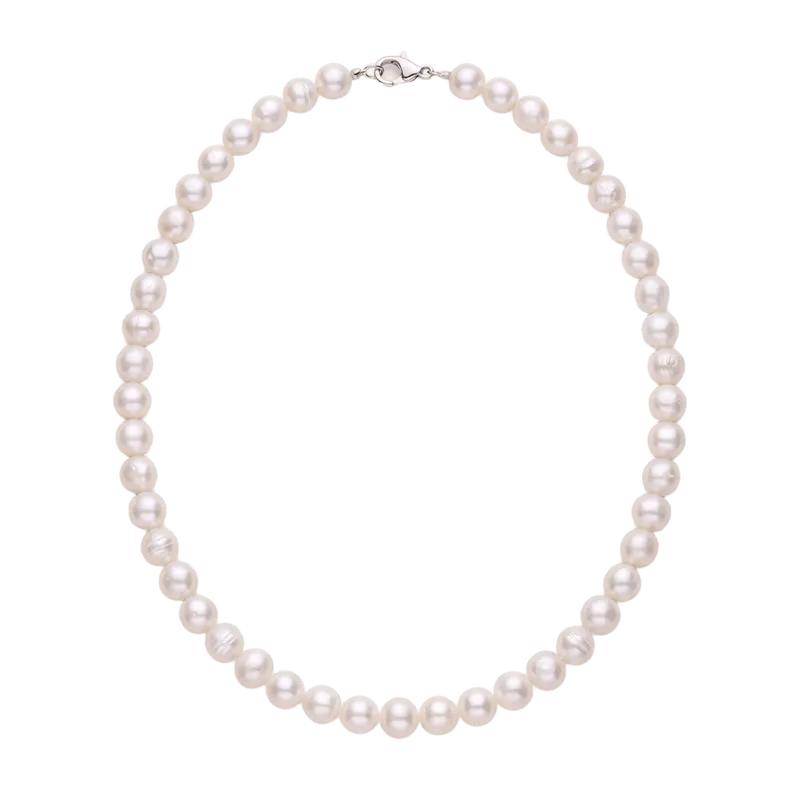Collar de perlas redondas 6-7 mm AAA Angie