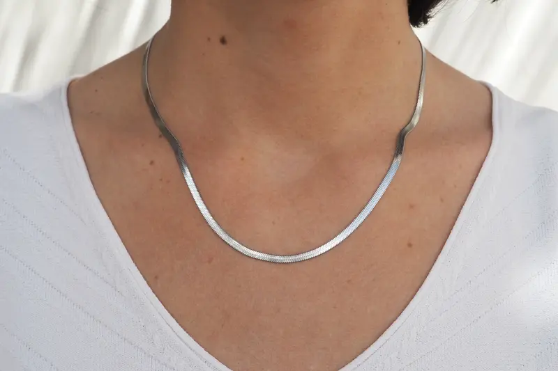 Collar ESPIGA PLATEADO