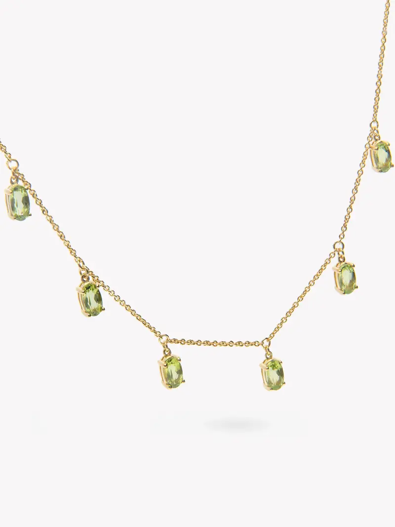 Collar Estaciones Peridoto
