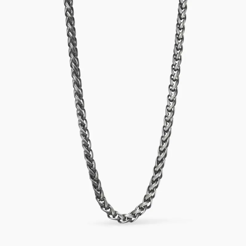 Collar Kidult con cadena espiga de acero y gunmetal 851081