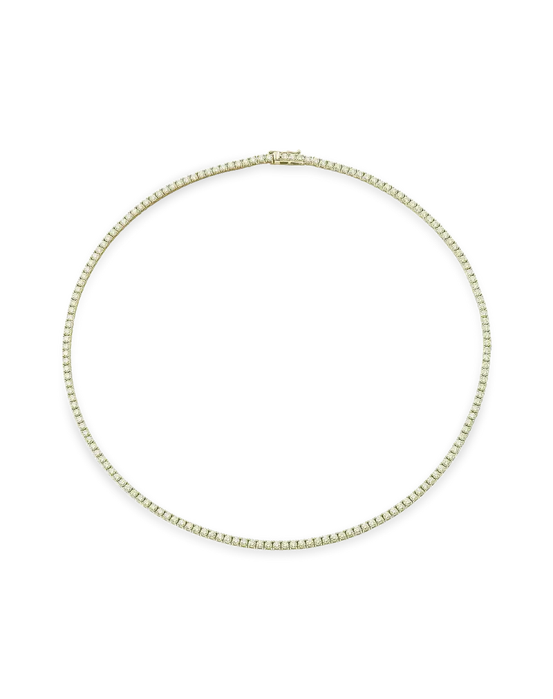 Collar Lady Diamond diamantes, oro