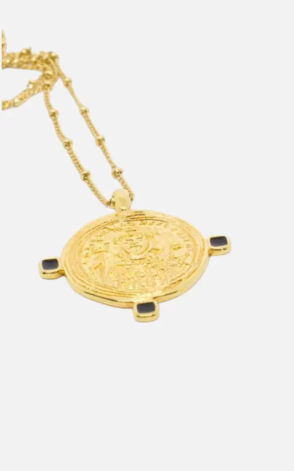 Collar Largo Moneda