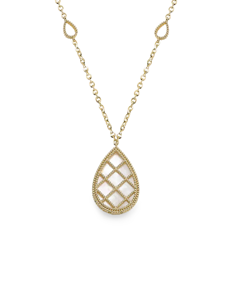 Collar Magan madreperla, oro
