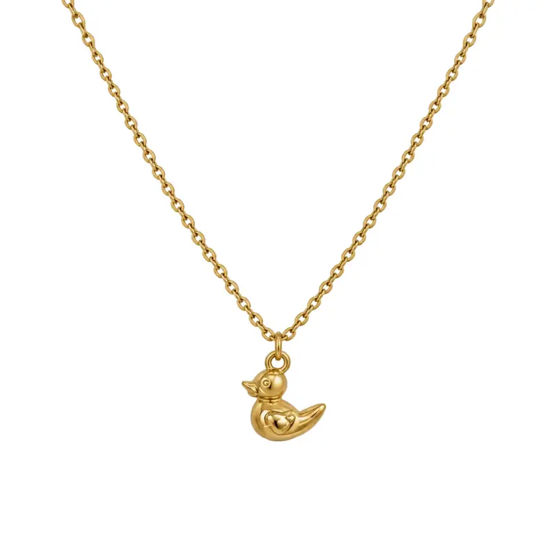Collar PATITO DORADO