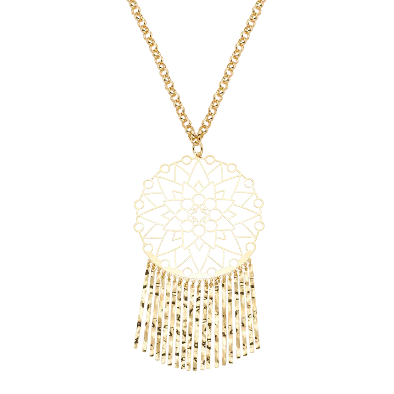 Collar St Tropez, plata dorada
