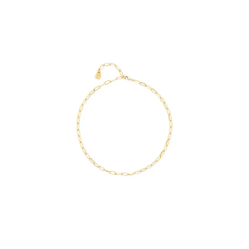 Collar UNOde50 Cadena 9 Gold COL1608ORO0000U