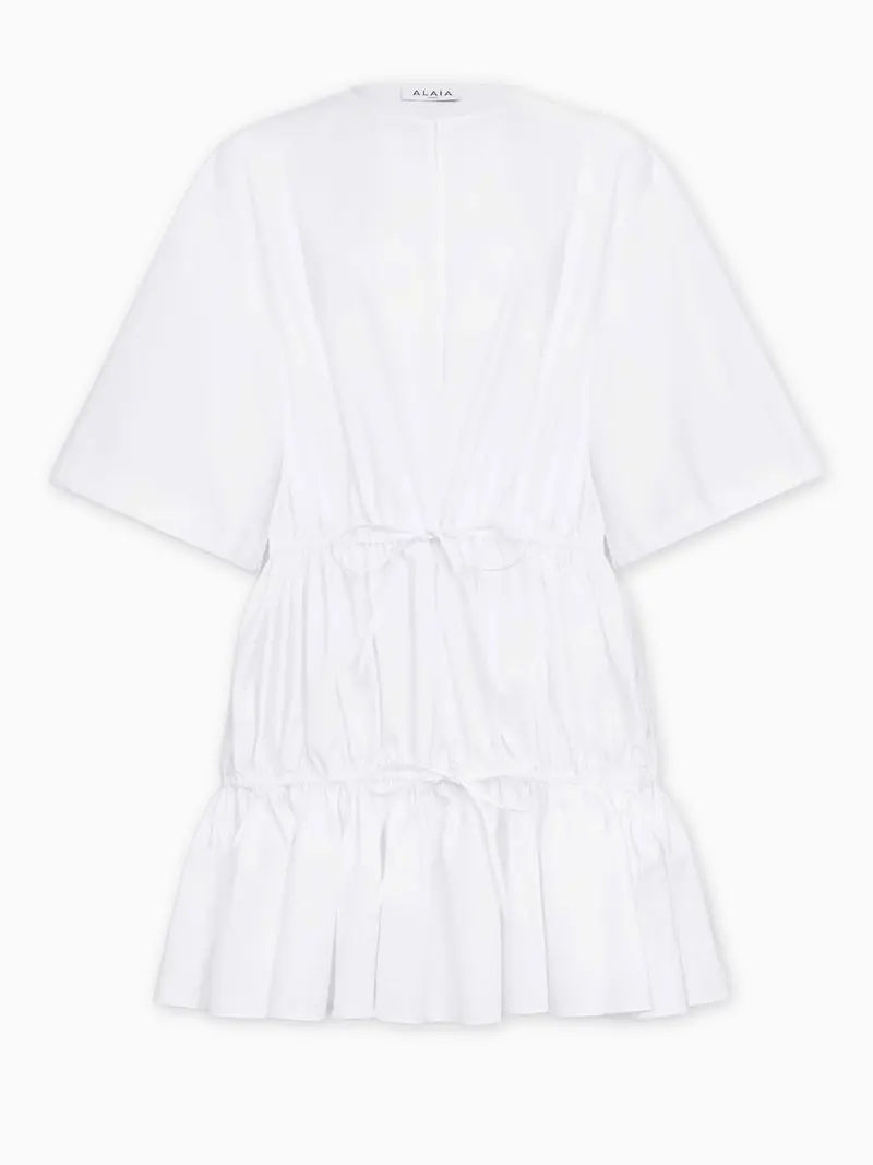 Cotton poplin dress