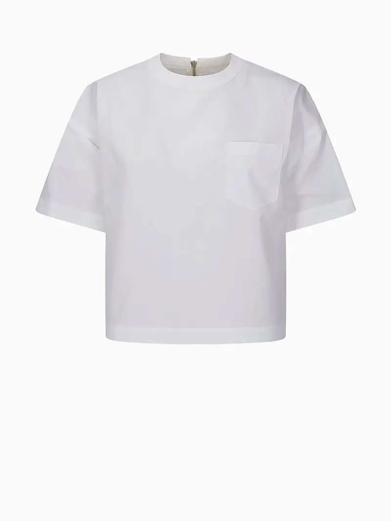 Crew-neck top