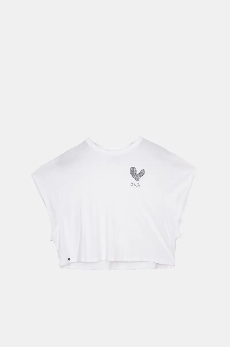 Crop top blanco Anekke