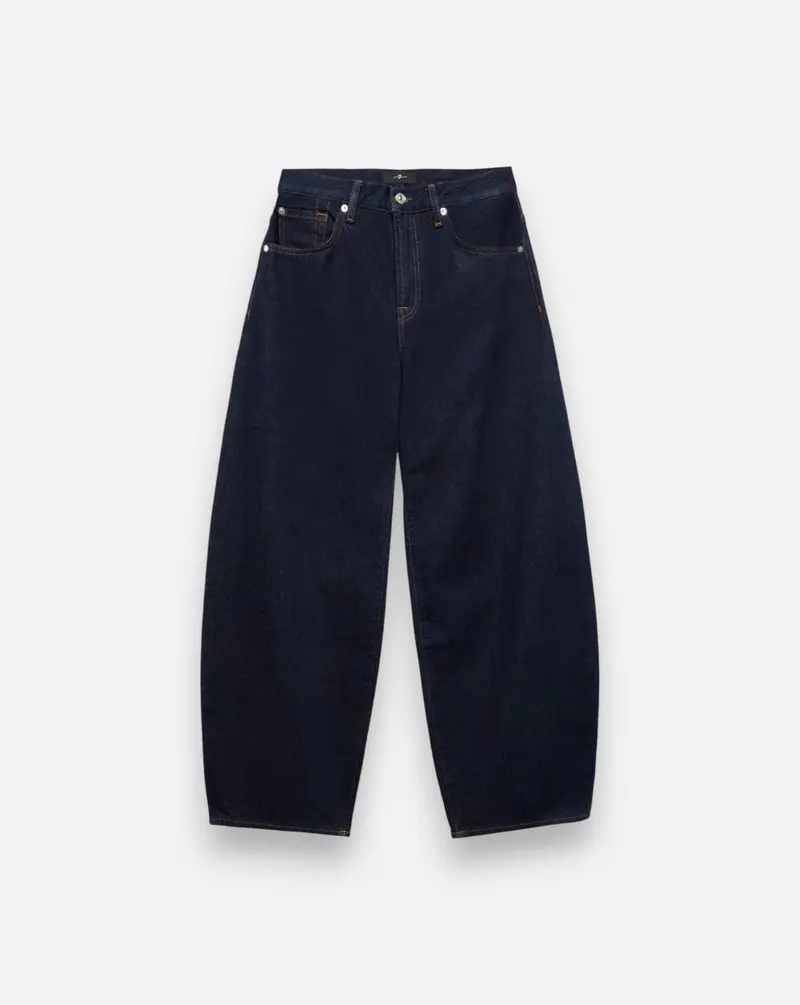 Denim 7 for all Mankind Bonnie Curvilinear