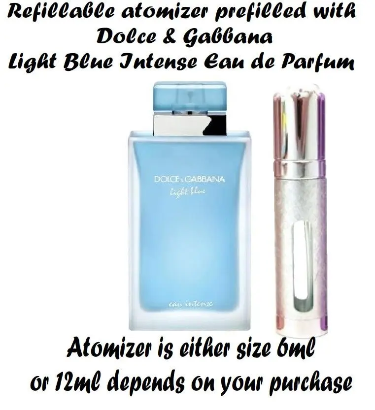 Dolce and Gabbana LIGHT BLUE EAU INTENSE muestra de perfume