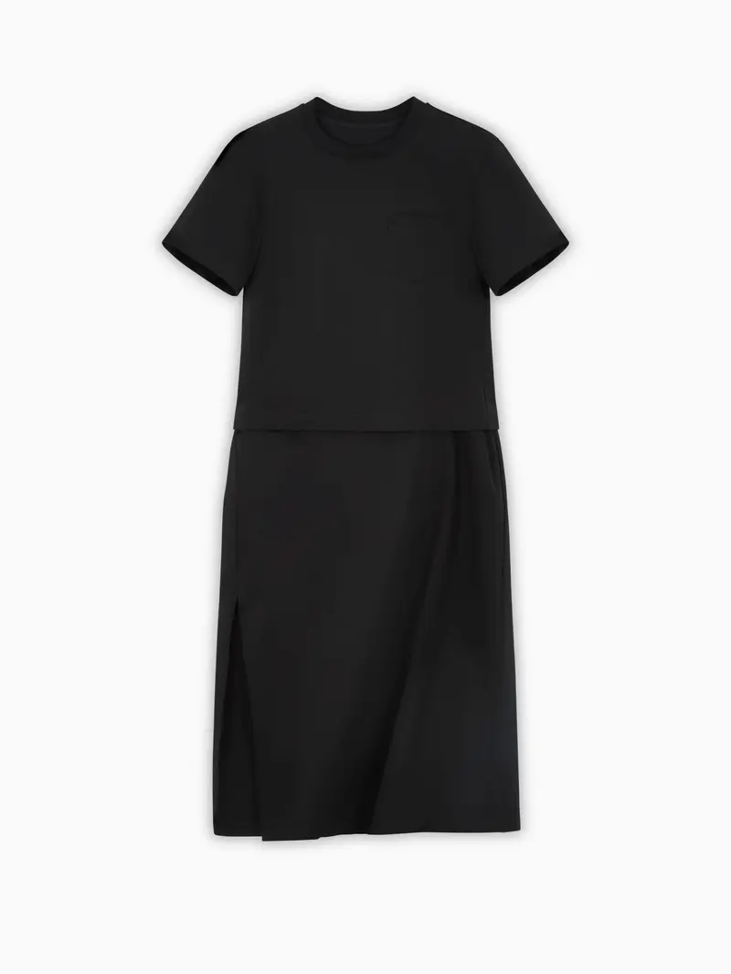 Draped dress