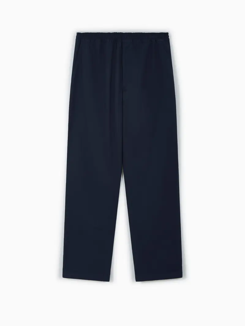 Elastic-waistband trousers