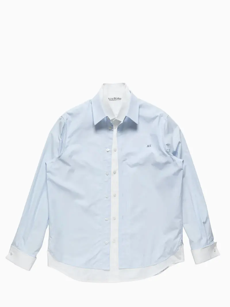 Embroidered logo shirt