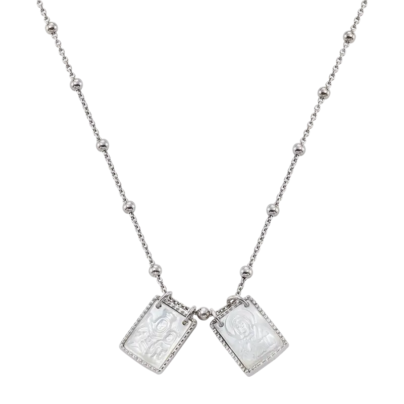 Escapulario Luz, plata
