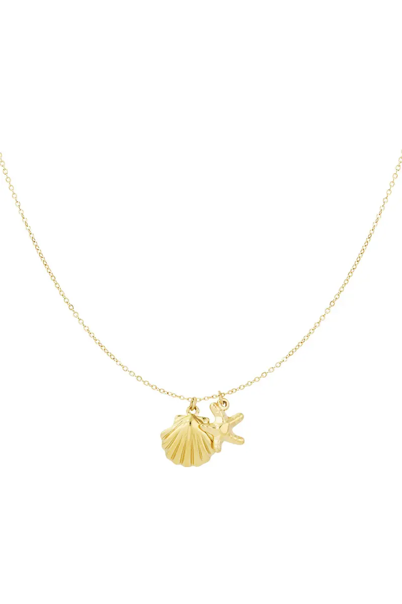 Fadiouth | Collar Corto con Charms de Concha Marina