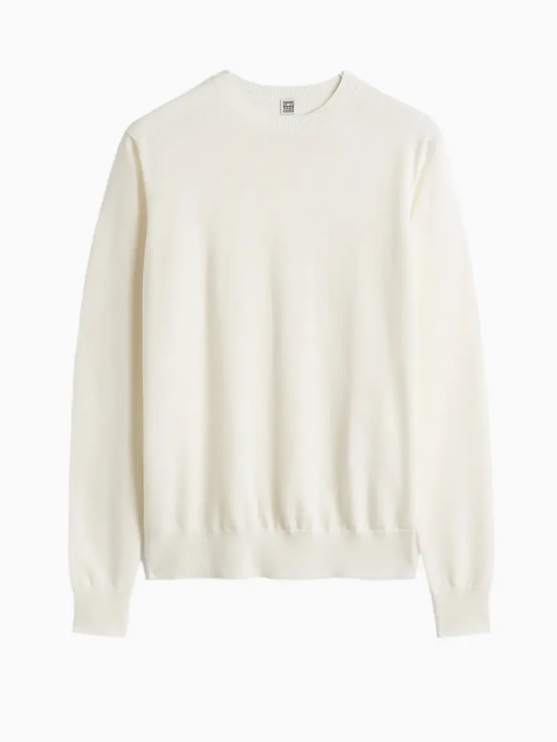 Fine-knit jumper