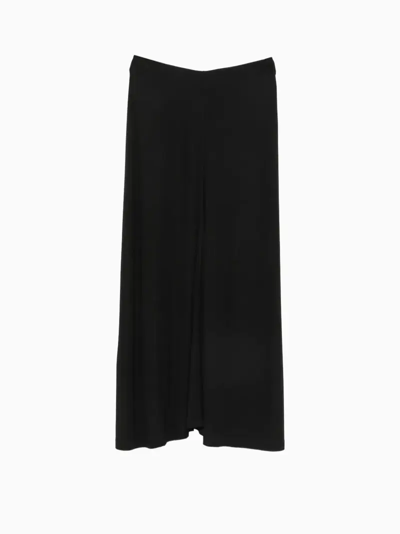 Flared maxi skirt