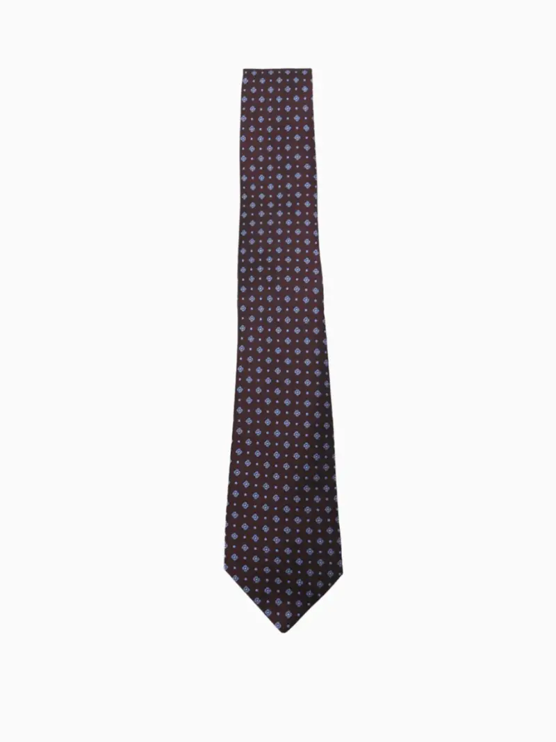 Floral-pattern tie