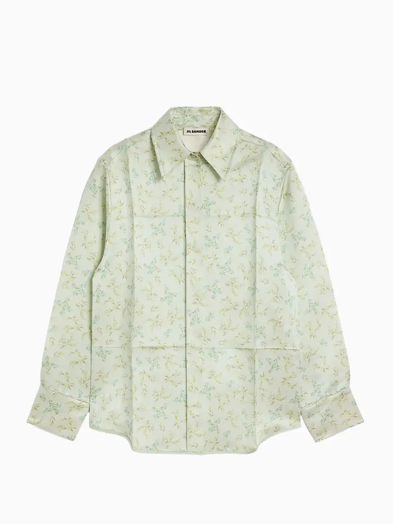 Floral-print shirt