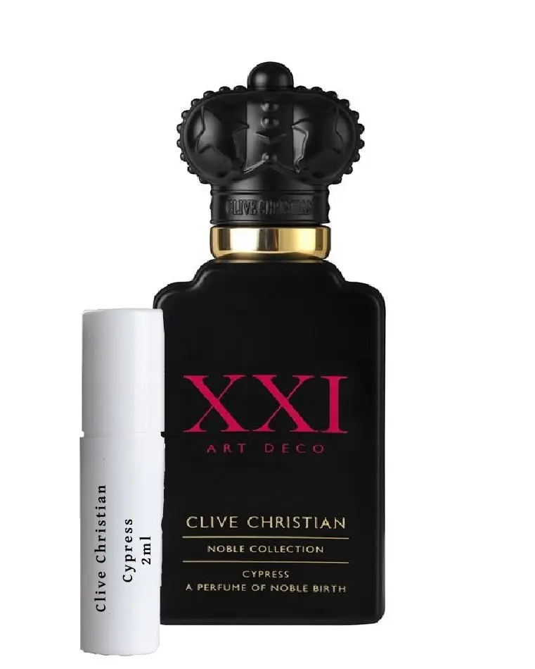 Frasco de muestra de Clive Christian Cypress