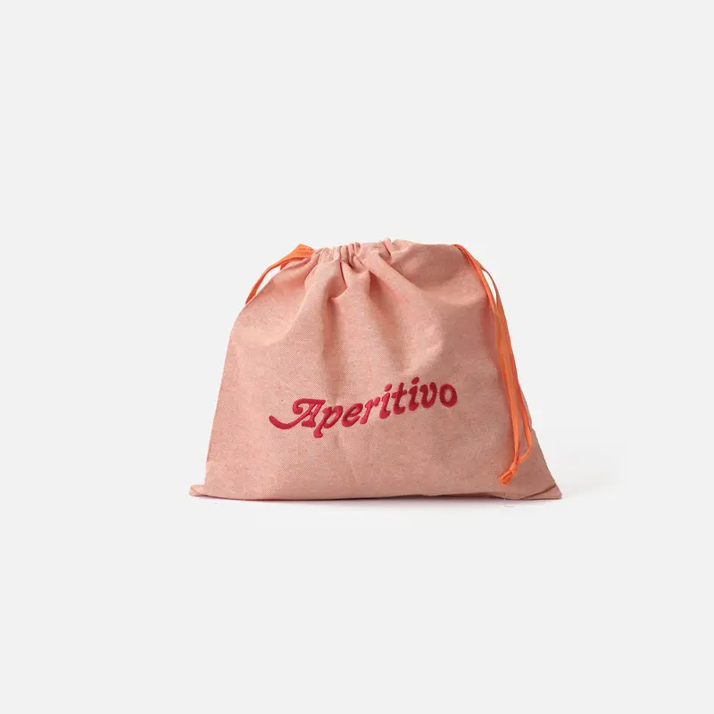 Funda bordada Aperitivo Naranja