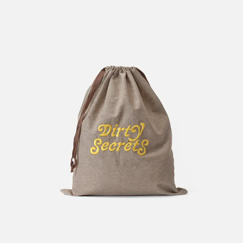 Funda bordada Dirty Secrets Marron
